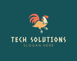 Poultry Fowl Rooster  logo