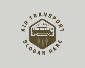 Tour Bus Badge logo design