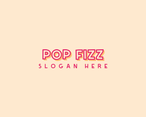 Retro Playful Pop Art logo design