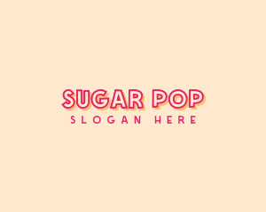 Retro Playful Pop Art logo design