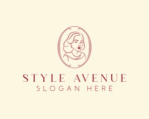 Stylish Woman Fashion logo design