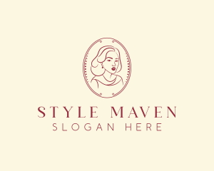 Stylish Woman Fashion logo design