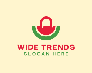 Cute Watermelon Bag  logo