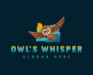 Oregon Owl Bird logo