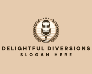 Entertainment Streaming Podcast logo design