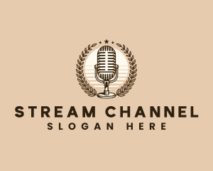 Entertainment Streaming Podcast logo design