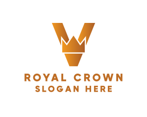 Royal Letter V  logo