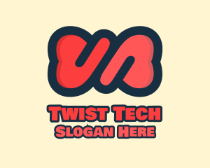 Red Twisted Ribbon logo