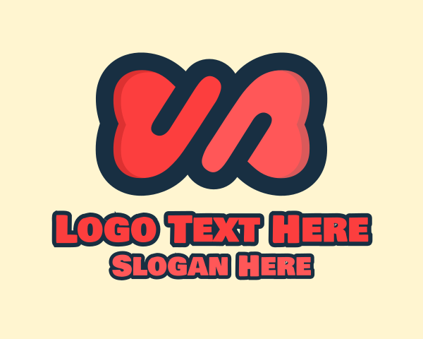 Twisted logo example 3