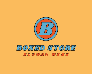 Retro Comic Brand logo design