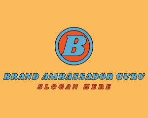 Retro Comic Brand logo design