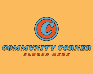 Retro Comic Brand logo design