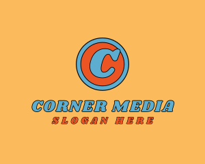 Retro Comic Brand logo design