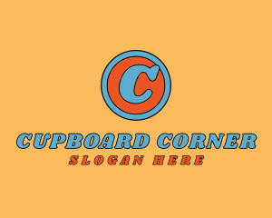 Retro Comic Brand logo design