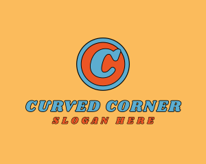 Retro Comic Brand logo design