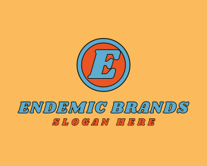 Retro Comic Brand logo design