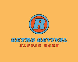 Retro Comic Brand logo design