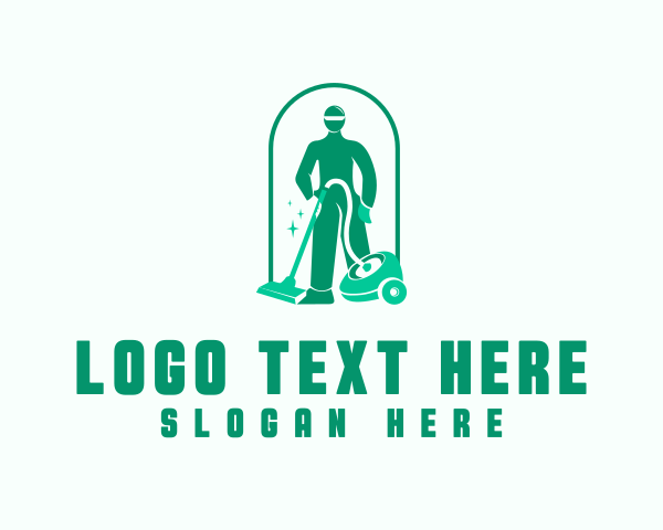 Janitor logo example 2