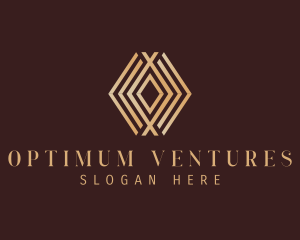 Premium Diamond Letter O logo design