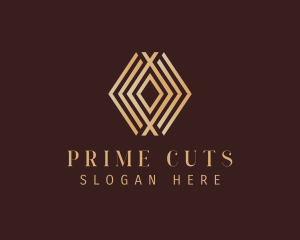 Premium Diamond Letter O logo design