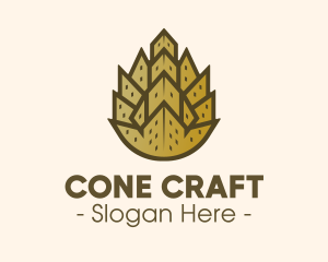 Pine Cone Buildings logo design