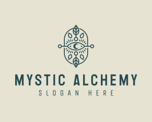 Bohemian Eye Mystic logo design