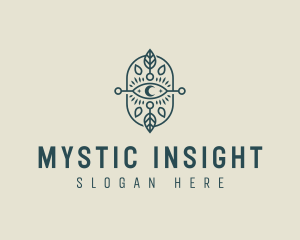 Bohemian Eye Mystic logo design