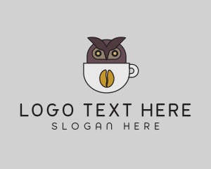 Owl Coffee Mug logo