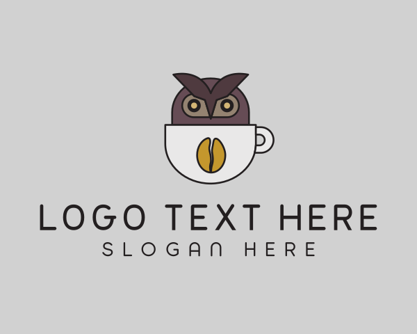 Owl Coffee Mug logo