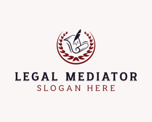 Justice Law Notary logo design