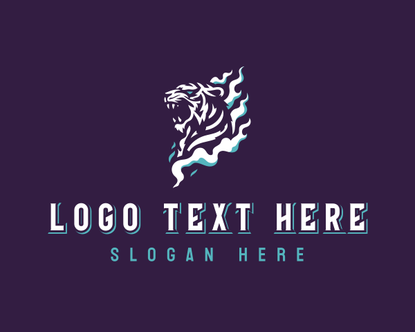 Tiger logo example 4