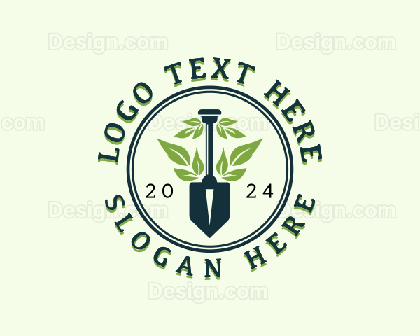 Eco Garden Shovel Logo