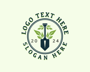 Eco Garden Shovel Logo