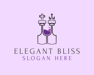 Wine Glass Chess logo