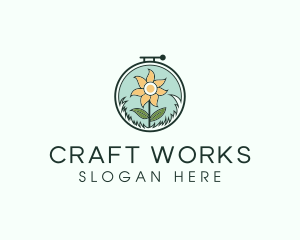 Flower Plant Handicraft logo design