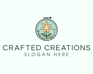 Flower Plant Handicraft logo design