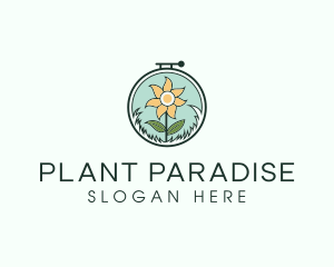 Flower Plant Handicraft logo design