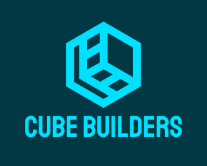 Urban Construction Cube logo design