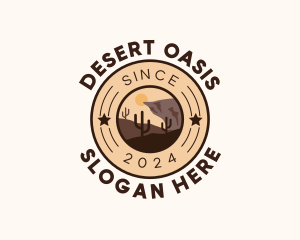 Outdoor Travel Desert logo design