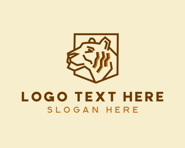 Tiger logo example 1