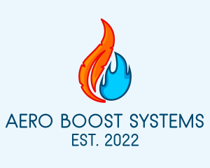 Cold Heat System  logo design