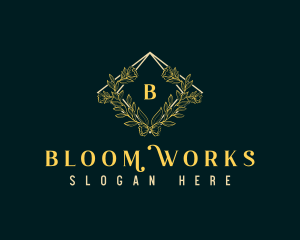 Floral Luxury Ornament logo design