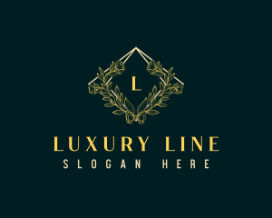 Floral Luxury Ornament logo design