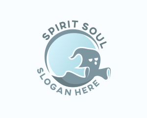 Ghost Halloween Spirit logo