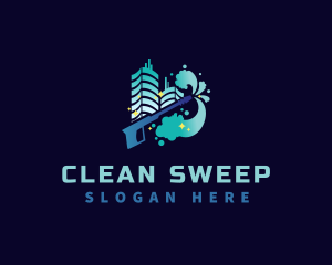 City Cleaning Pressure Wash logo design