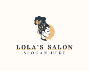 Curly Beauty Salon logo design