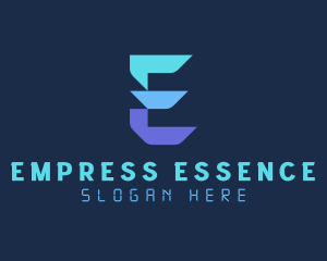 Generic Tech Letter E logo design