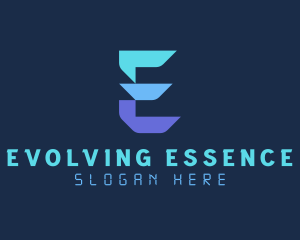 Generic Tech Letter E logo design