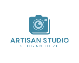 Studio Camera Photobook logo design