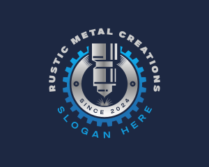 CNC Laser Metalworks logo design